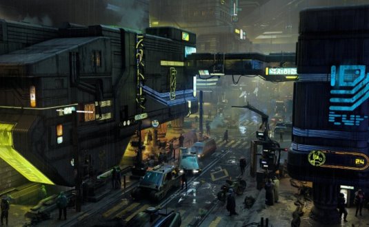大中小 – 赛博朋克城市场景 BigMediumSmall – Cyberpunk
