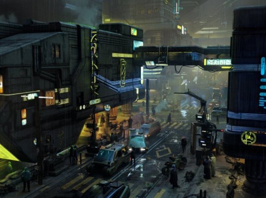 大中小 – 赛博朋克城市场景 BigMediumSmall – Cyberpunk