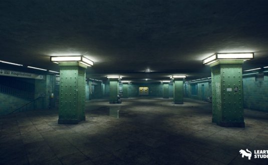 柏林废弃地铁站 Abandoned Subway Station in Berlin (Abandoned Subway Station Berlin Subway)