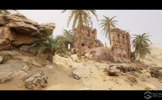 废弃的工业废墟 – 废弃的绿洲 Deserted Industrial Ruins – Abandoned Oasis