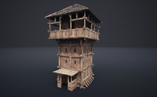 中世纪瞭望塔和平台  Medieval Watchtowers and Platforms – v1
