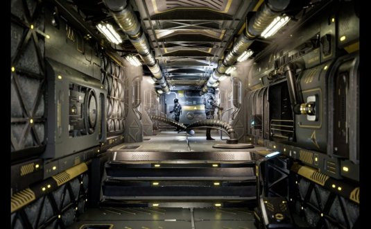 科幻内饰套件Sci-Fi Interior Kit